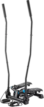 Stepper Gymtek XST700 skrętny z ramionami Czarno-niebieski 189817 (5905884423165)
