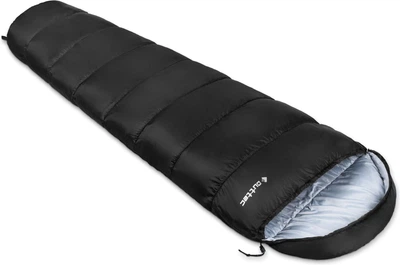Śpiwór Outtec Mumia, 210 cm Z kapturem, jednoosobowy (5905884421192)