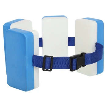 Пояс для аквафитнеса аквааэробики и обучения плаванию Cima YP-10 Blue-White