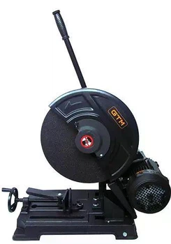 Відрізна машина по металу GTM CM3000/220CI 220 В, 3 кВт, диск 400×32 мм, 2880 об/хв, сталева основа