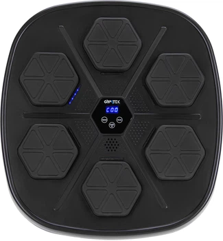 Tarcza bokserska muzyczna Gymtek Smart Boxer BX100 Bluetooth G-05334 Czarna (5905399053345)