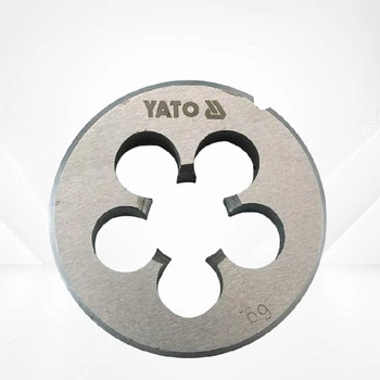 Плашка YATO YT-2961 для нарізування та відновлення зовнішнього метричного різьблення M4×0,7 мм на болтах та шпильках