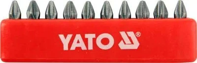 Отвёрточная насадка YATO PH2 × 25 мм, HEX 1/4", 10 шт.