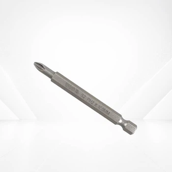 Подовжена біта PH2 довжиною 100 мм під HEX 1/4" YATO YT-0485 для професійного використання