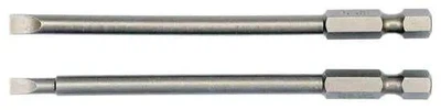 Набор отвёрточных насадок YATO SL4 / SL5, 100 мм, 2 шт.