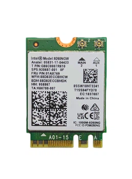 Wi‑Fi/BT модуль Intel Wireless‑AC 9260NGW (Wi‑Fi 5, Bluetooth 5.0, M.2 2230)
