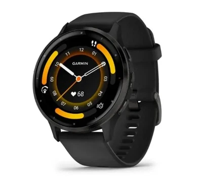 Смартгодинник Garmin Venu 3 45мм Чорний