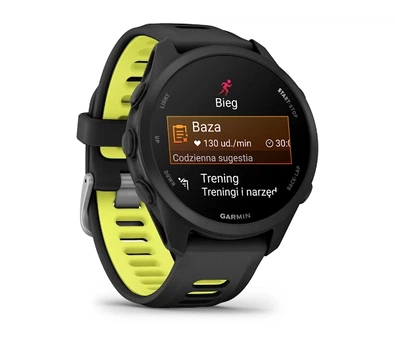 Смартгодинник Garmin Forerunner 170 43мм GPS Жовто-чорний