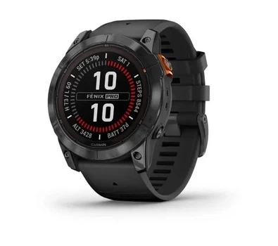 Смартгодинник Garmin fenix 7X Pro Solar 51мм GPS Чорний