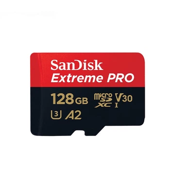 Карта памяти SanDisk 128 ГБ microSDXC UHS-I A2 U3 V30 C10 Ultimate