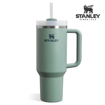 Термочашка Stanley Quencher H2.0 Flowstate 40 oz (1,182 л) Зеленая