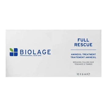 Ампули MATRIX проти випадіння волосся з амінексилом, 10*6 мл Aminexil Treatment FULL RESCUE BIOLAGE Hair Spa