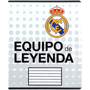 Тетрадь школьная KITE, 18 листов, FC Real Madrid, линия, (RL26-237)