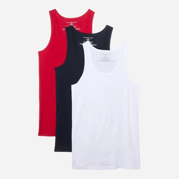 Набір майок натільних чоловічих бавовняних Tommy Hilfiger 227586539 S 3 шт Різні кольори (1160725486)