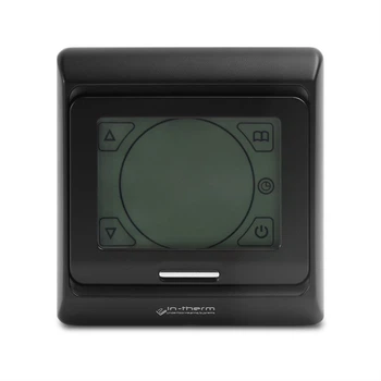 Терморегулятор IN-THERM E91 Black програмований сенсорний