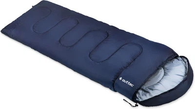 Спальний мішок Outtec ThermoCore, 250 см З капюшоном, одномісний (5907766665915)