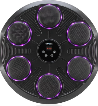 Tarcza bokserska muzyczna Gymtek Smart Boxer BX300 Bluetooth G-05336 Czarna (5905399053369)