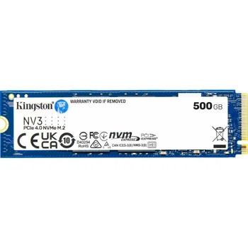 SSD M.2 NVMe 500GB Kingston NV3 SM2268XT 3D TLC 5000/3000MB/s