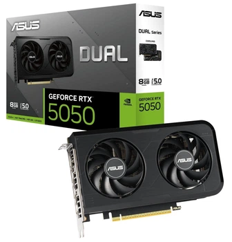 Відеокарта ASUS GeForce RTX5050 DUAL O8G (90YV0N72-M0NA00)