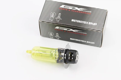 Лампа фары для мотоцикла P15D-25-1 12V 35/35W жёлтая Viper
