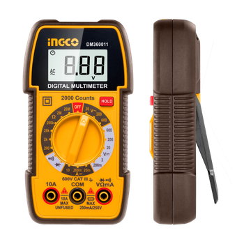 Мультиметр цифровой 600V 2000од. INGCO INDUSTRIAL