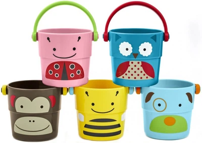 Набір відерець для купання Skip Hop Zoo 5 шт (879674022898)