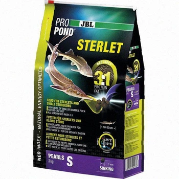 Основной корм JBL ProPond Sterlet S для стерляди небольшого размера, 3.0 кг