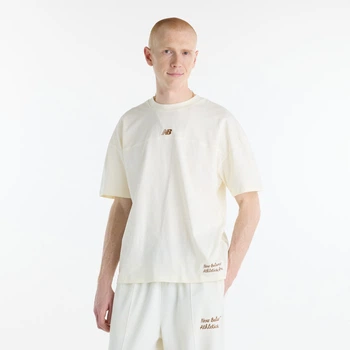 Чоловіча бежева футболка New Balance Sport Legacy Graphic 50 (L) (MT62L4FVAGA)