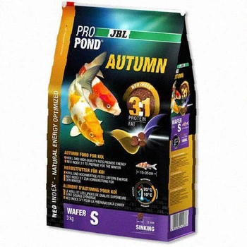 Осенний корм JBL ProPond Autumn S для небольших кои, 3.0 кг
