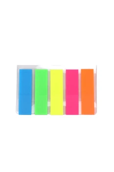 Закладки с клейким слоем Economix Light, 12х45 мм цвет разноцветный Economix ЦБ-00298188
