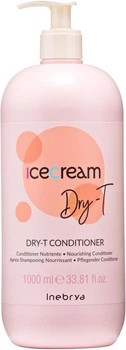 Кондиционер Inebrya Ice Cream Dry-T Conditioner для максимального увлажнения и блеска сухих волос 1000 мл