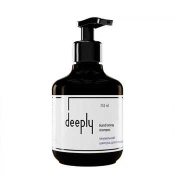 Тонирующий шампунь для блонда Deeply Blond Toning для нейтрализации нежелательной желтизны волос, 250 мл