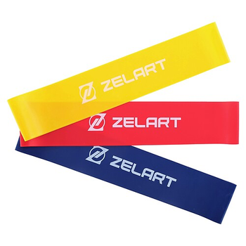 Набір резинок для вправ стрічки опору LOOP BANDS Zelart Кольори в асортименті