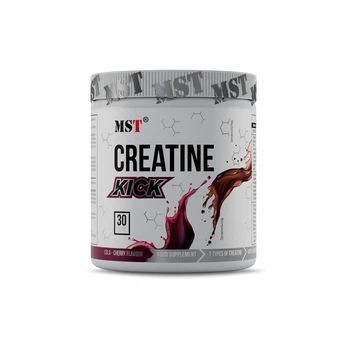 Креатин, Creatine Kick, MST, 300 грамм (Кола-вишня)