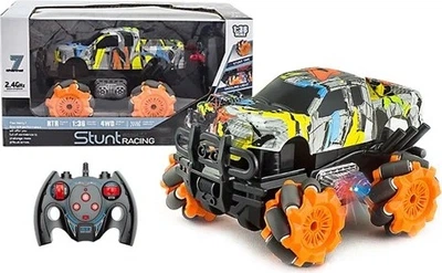 Samochód zdalnie sterowany Artyk Stunt Racing 1:36 Wielokolorowy 186394 (5901811186394)