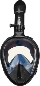 Маска для дайвінгу повнолицева Outtec Aqua Explorer Pro O-05317 зі знімною трубкою Чорна (5905399053178)