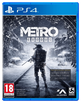 Игра Metro Exodus для PS4 (Blu-ray диск) RUS Б/У