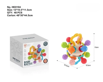 Іграшка Baby Rattle Сенсорний м'ячик