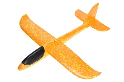 Воздушный планер-самолет метательный (пенопласт) размер 48х48х9 см