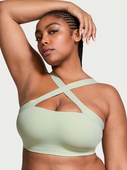 Спортивный топ для фитнеса женский Victoria's Secret 18732526 M Зеленый (1160641822)