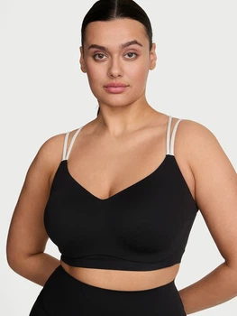Спортивный топ для фитнеса женский Victoria's Secret 150721852 L Черный (1160635640)