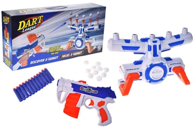 Воздушный детский тир с бластером Dart League Focus X-Target B3227N, в коробке р.53x12x25.6 см YG Toys