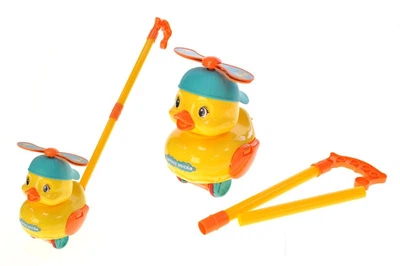 Игрушка каталка на палочке Утенок с пропеллером 198-29 р.21x18x19 см YG Toys