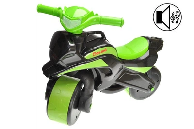 Детская каталка мотоцикл толокар музыкальный 0139/59 "Sport" черный DOLONI