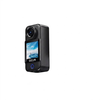 Экшн-камера SJCAM C300 компактная для мотошлема, водонепроницаемая, ударостойкая, с предзаписью