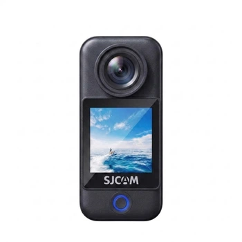 Екшн-камера SJCAM C300 компактна для мотошолома, водонепроникна, з попереднім записом