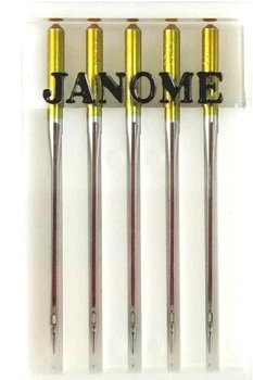 Голки JANOME "золота колба" № 90, для побутової машини
