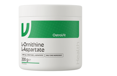 L-Ornithine L-Aspartate OstroVit L-орнитин L-аспартат 200 грамм