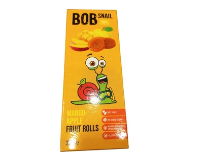 Цукерки Bob Snail Манго-Яблуко натуральні 30 г (4820219345640)