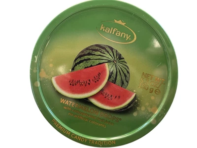 Льодяники Kalfany Watermelon Candies зі смаком кавуна 150 г (4002590703749)